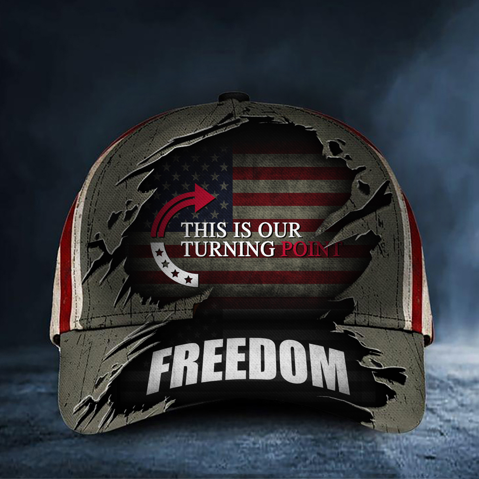 Charlie Kirk This Is Our Turning Point Hat Charlie Kirk Freedom Merch Gifts For Proud Dad