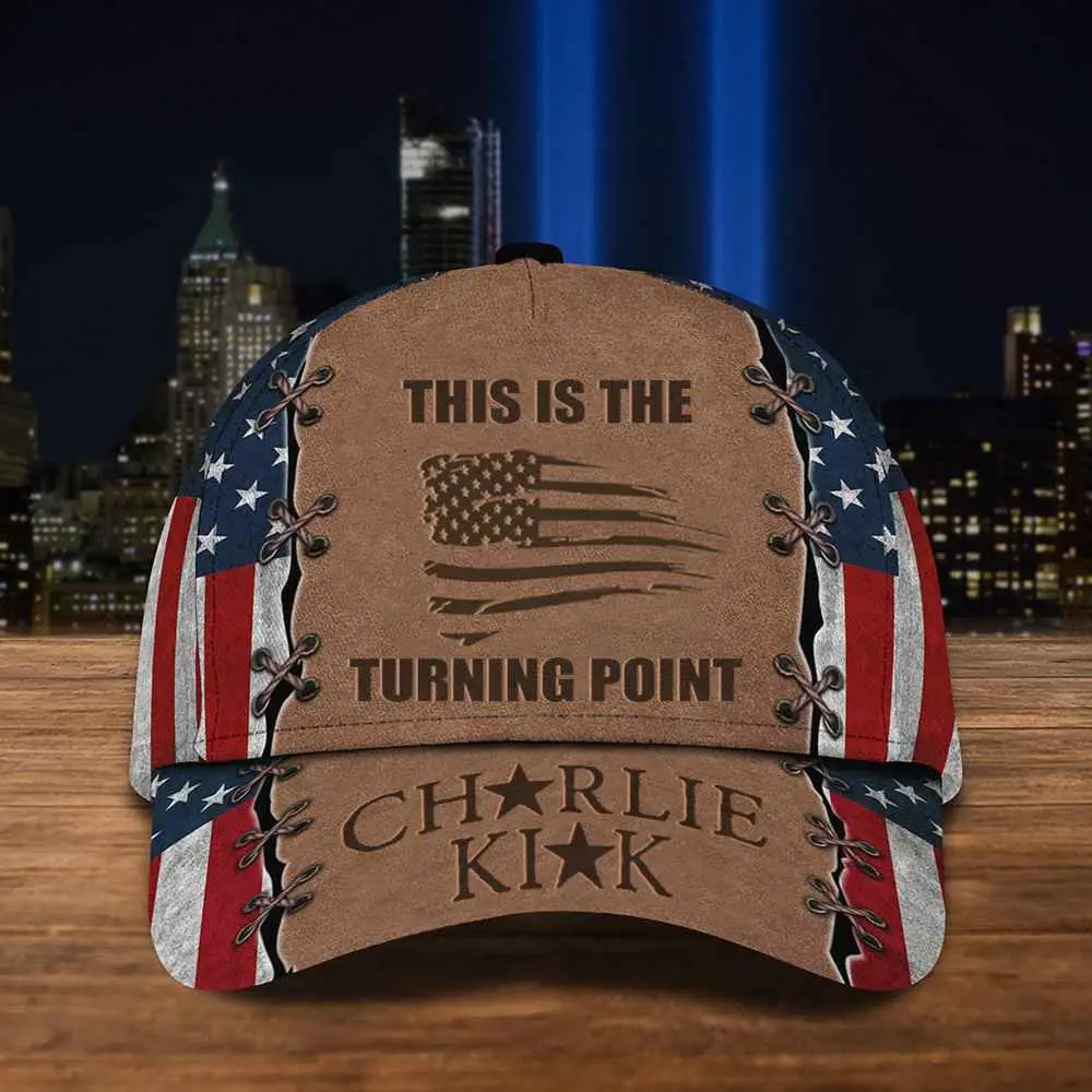Charlie Kirk This Is The Turning Point Cap Charlie Kirk Present For Proud Patriotic