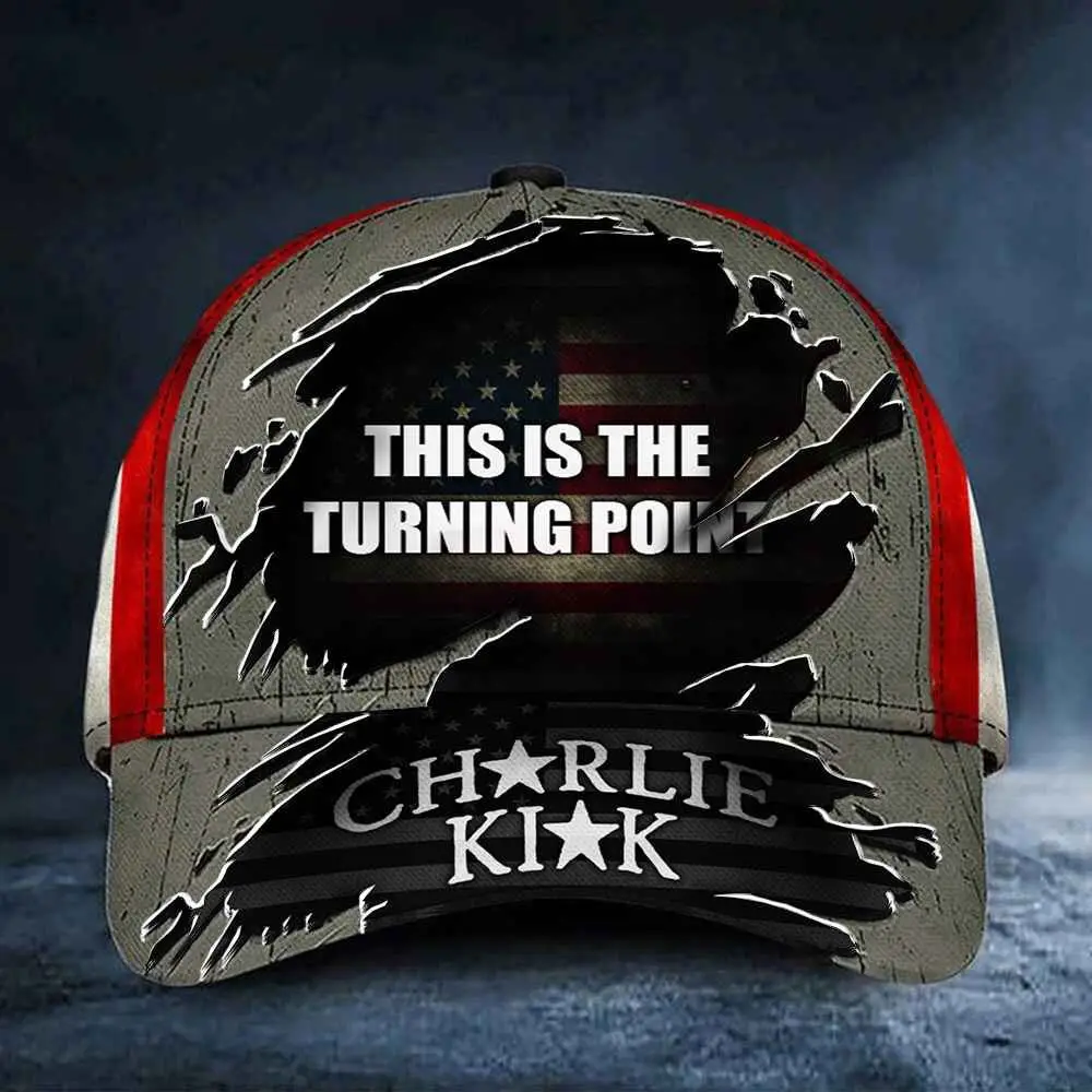 Charlie Kirk This Is The Turning Point Hat Charlie Kirk Memorial Best Merchandise Charlie Kirk This Is The Turning Point Hat Charlie Kirk Memorial Best Merchandise - Image 1
