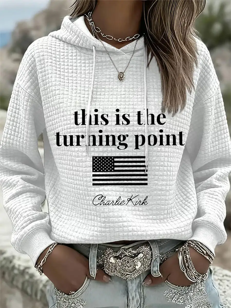 Charlie Kirk TPUSA Hoodie Merch This Is The Turning Point Charlie Kirk 47 Memorial Merch