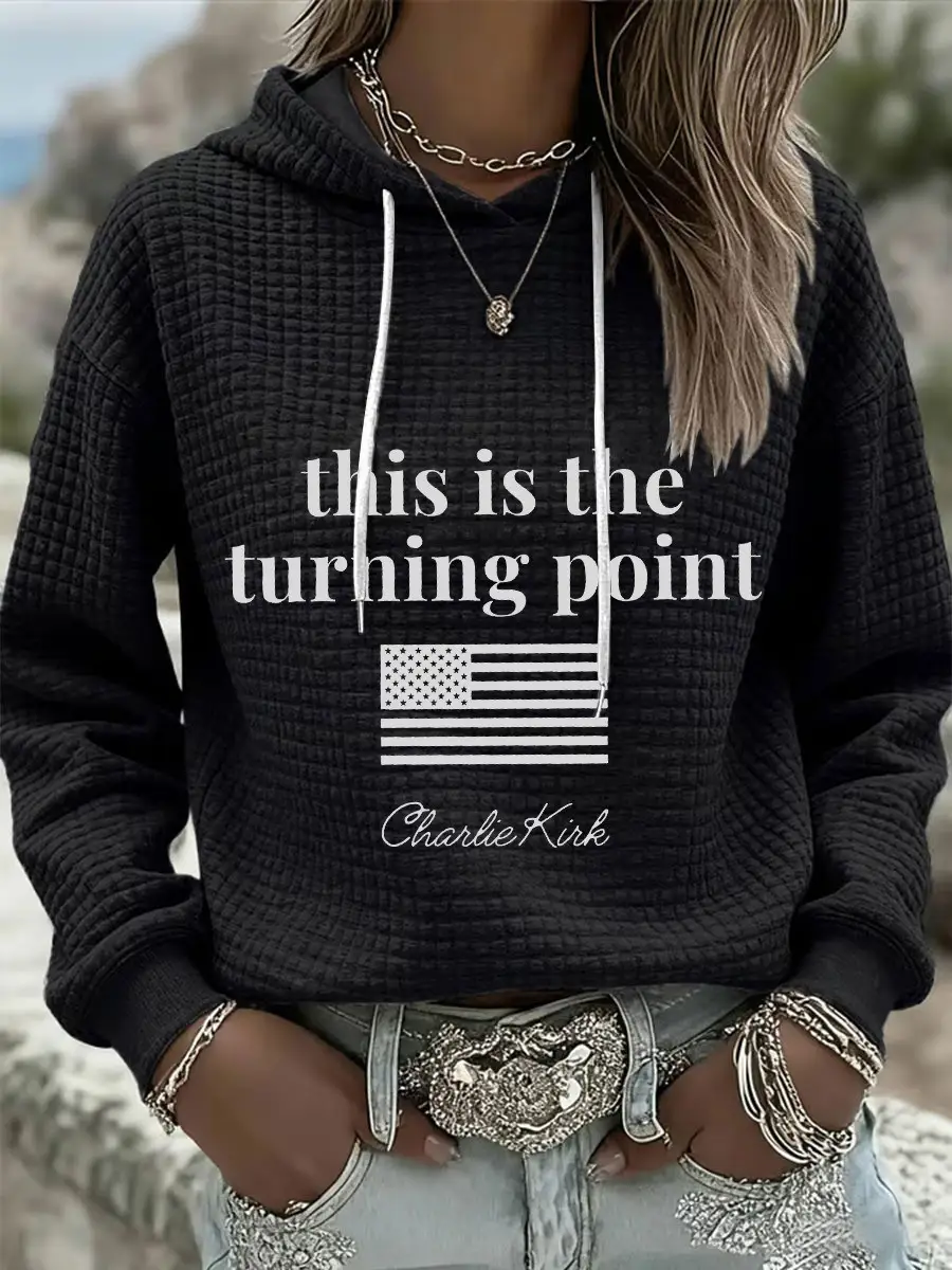 Charlie Kirk TPUSA Hoodie Merch This Is The Turning Point Charlie Kirk 47 Memorial Merch