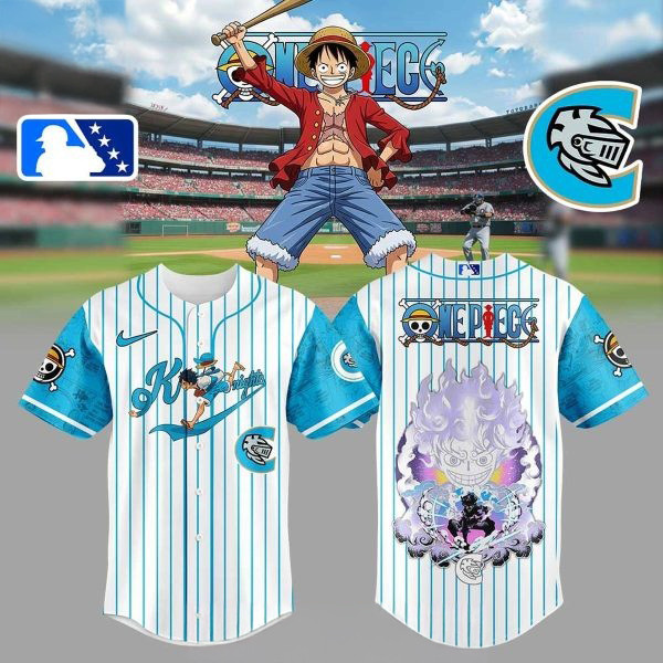 Charlotte Knights X One Piece Straw 2026 Baseball Jersey Charlotte Knights Merch Gift For Anime Fans