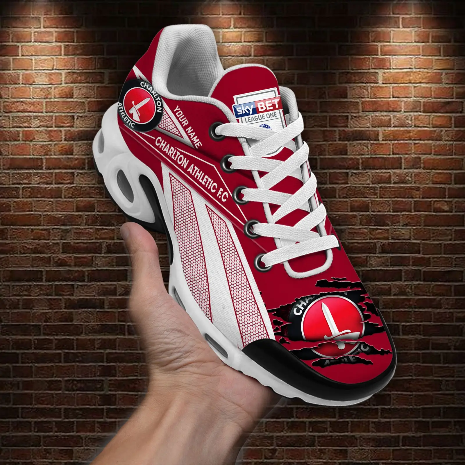 Charlton Athletic F.C Air Max Plus Shoes Sneakers For Men And Women