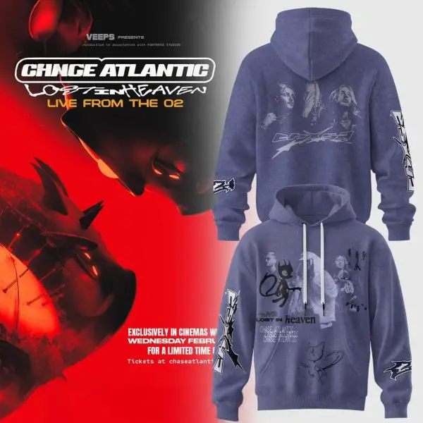 Chase Atlantic Merch Lost In Heaven 2026 Live From The 02 Hoodie Best Present For Music Lovers