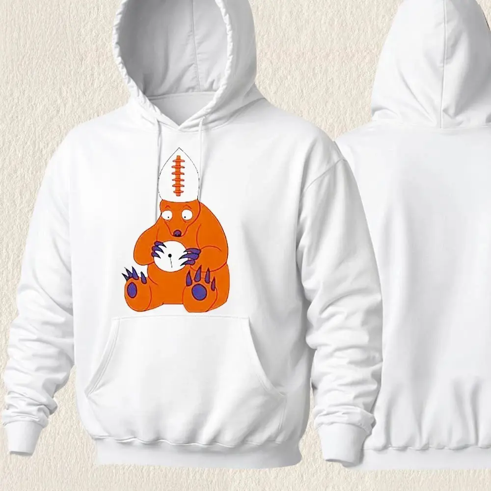Chicago Bears Cursed Pope Hoodie Funny Bears Football Hooded Sweatshirt Gifts For Bears Fans