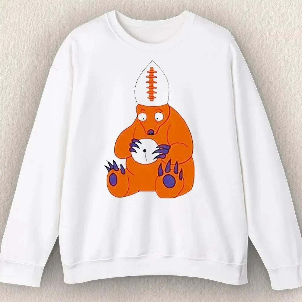 Chicago Bears Cursed Pope Sweatshirt Funny Bears Football Apparel Gifts For Bears Fans