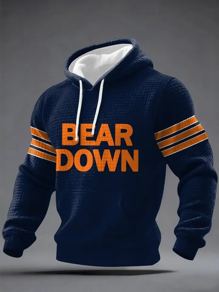 Chicago Bears Down Hoodie Football Game Day Merch Unique Chicago Bears Gifts For Fans
