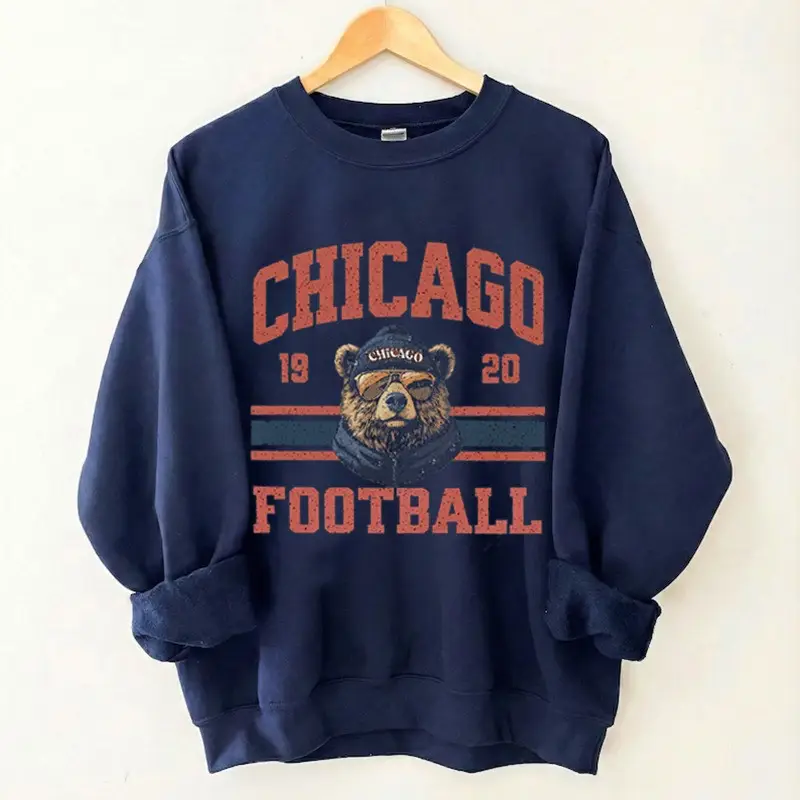 Chicago Bears Football 1920 Sweatshirt Women's Game Day Clothing Best Gifts For Fans Chicago Bears Football 1920 Sweatshirt Women's Game Day Clothing Best Gifts For Fans - Image 1