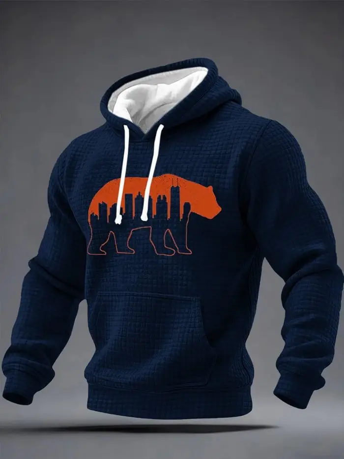 Chicago Bears Good Better Best Hoodie Men's Game Day Apparel Bears Merch Gifts For Football Fan