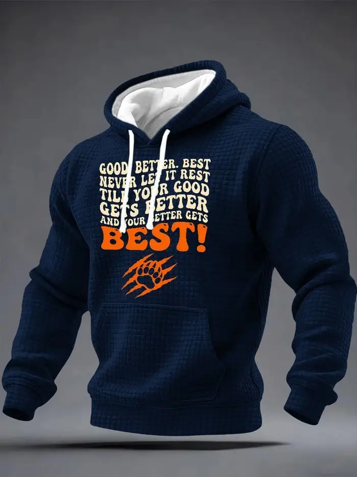 Chicago Bears Good Better Best Hoodie Men's Game Day Football Merch Unique Chicago Bears Gifts