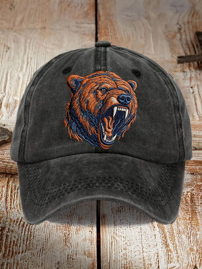 Chicago Bears Hat Bears Football Baseball Cap Game Day Merch Gifts For Chicago Bears Fan