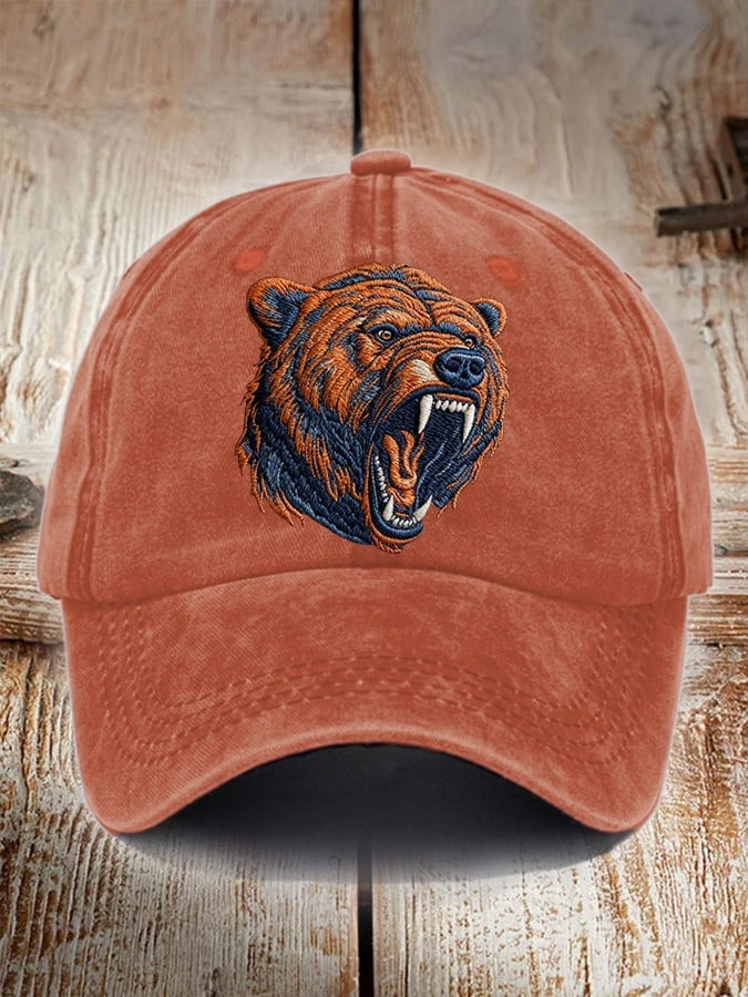 Chicago Bears Hat Bears Football Baseball Cap Game Day Merchandise Gifts For Fans Chicago Bears Hat Bears Football Baseball Cap Game Day Merchandise Gifts For Fans - Image 1