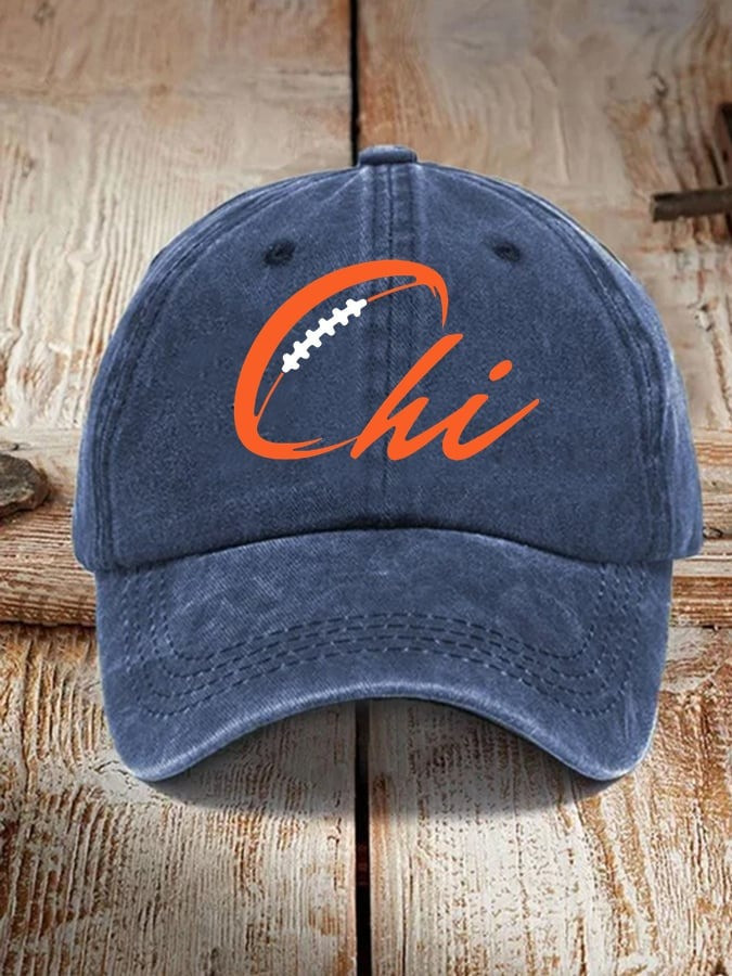 Chicago Bears Hat Game Day Baseball Cap Football Fan Merch Cool Chicago Bears Gifts