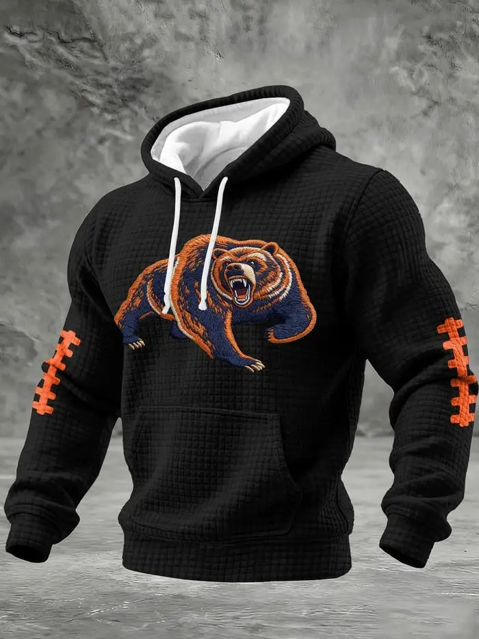 Chicago Bears Hoodie Football Game Day Apparel Unique Chicago Bears Gifts For Men