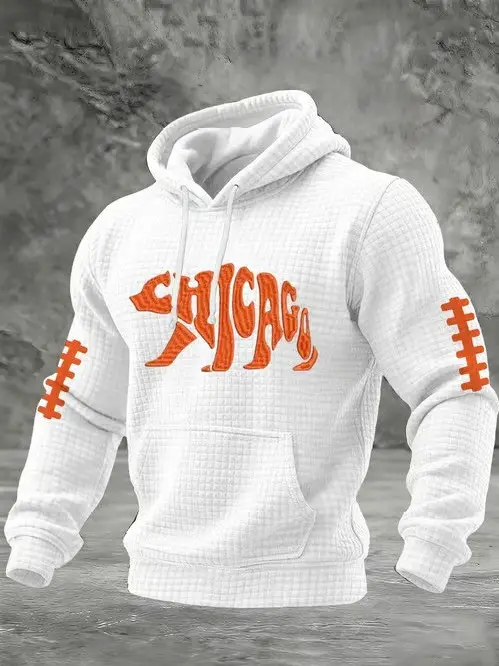 Chicago Bears Hoodie Football Gameday Outfits Fan Apparel Cool Chicago Bears Gifts