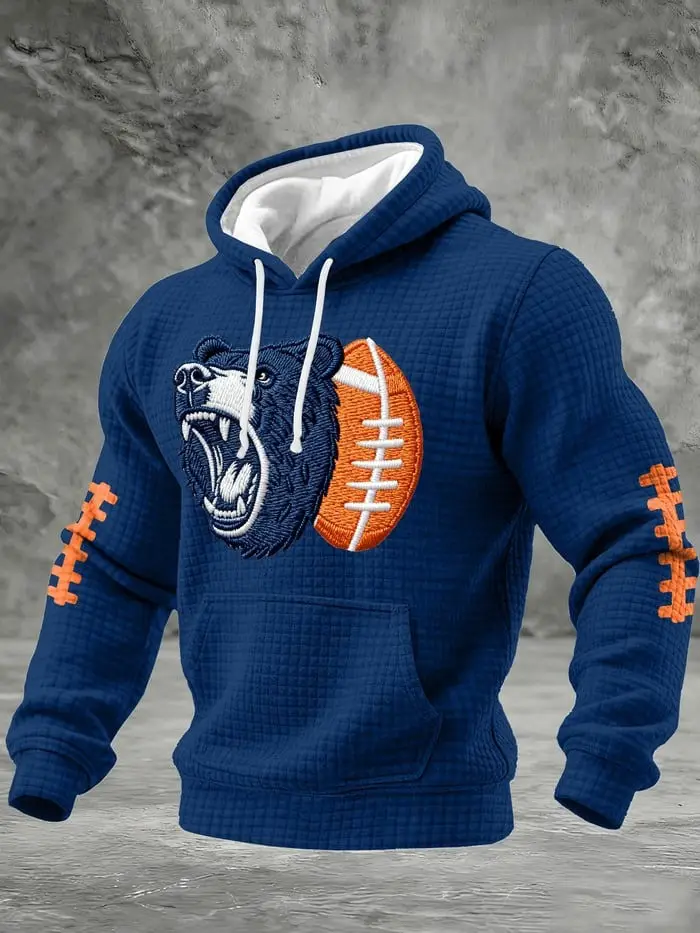 Chicago Bears Hoodie Game Day Clothes Bears Football Merch Gifts Ideas For Fans Chicago Bears Hoodie Game Day Clothes Bears Football Merch Gifts Ideas For Fans - Image 1