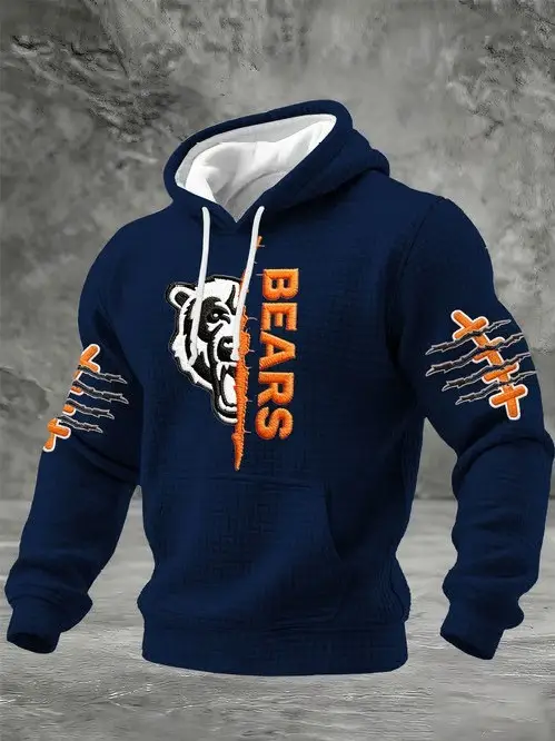 Chicago Bears Hoodie Game Day Football Fan Merch Unique Chicago Bears Gifts For Men