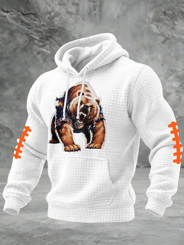 Chicago Bears Hoodie Game Day Sports Apparel Football Gifts For Chicago Bears Fans Merch