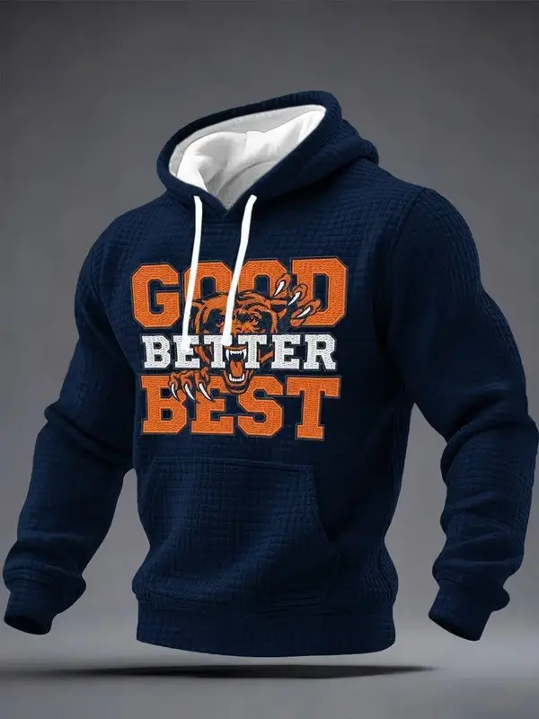 Chicago Bears Hoodie Good Better Best Hoodie Chicago Bears Apparel Gifts For Football Fans