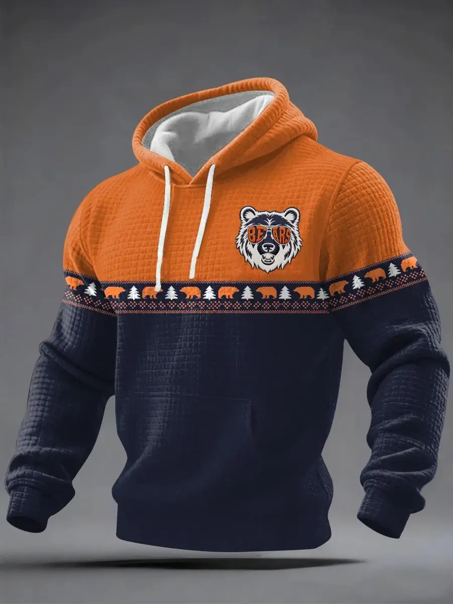 Chicago Bears Merch Bear Down Hoodie Football Apparel Gifts For Football Lovers Chicago Bears Merch Bear Down Hoodie Football Apparel Gifts For Football Lovers - Image 1