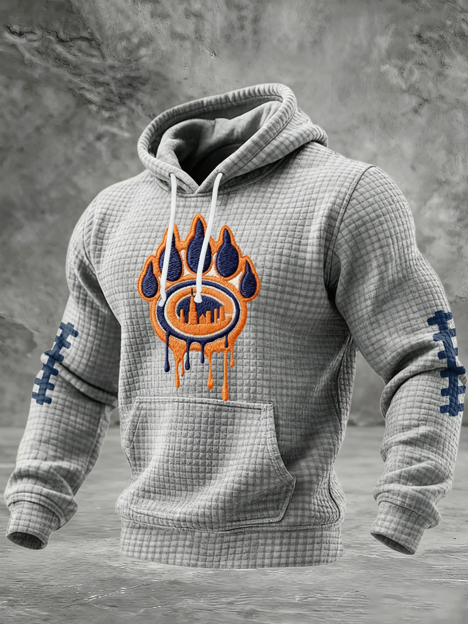 Chicago Bears Merch Bear Down Hoodie Game Day Hooded Sweatshirt Unique Gifts For Husband Chicago Bears Merch Bear Down Hoodie Game Day Hooded Sweatshirt Unique Gifts For Husband - Image 1