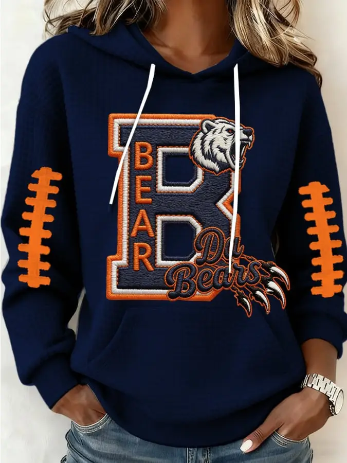 Chicago Bears Merch Da Bears Hoodie Football Game Day Apparel Unique Gifts For Women Chicago Bears Merch Da Bears Hoodie Football Game Day Apparel Unique Gifts For Women - Image 1