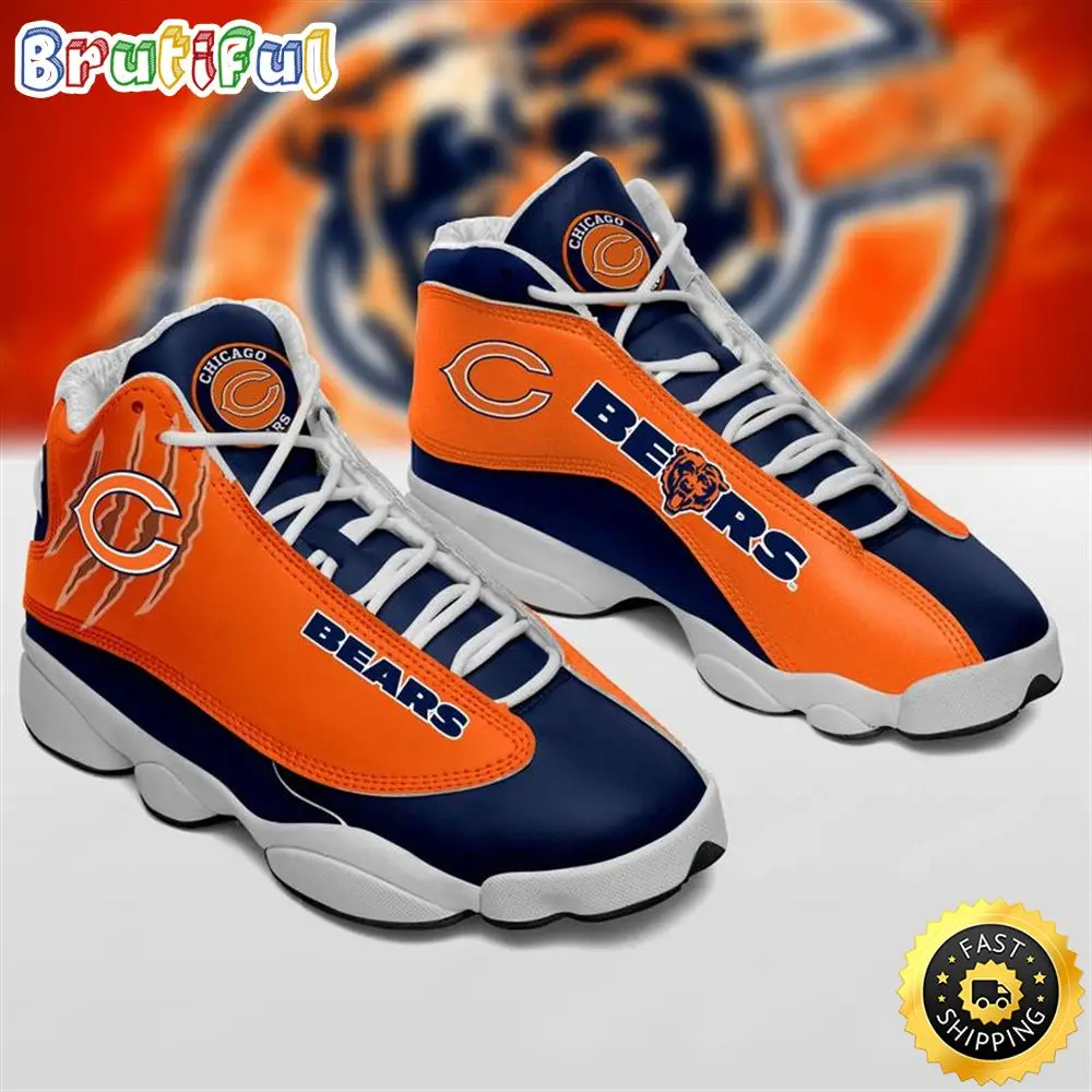 Chicago Bears Nfl Ver 1 Air Jordan 13 Sneaker
