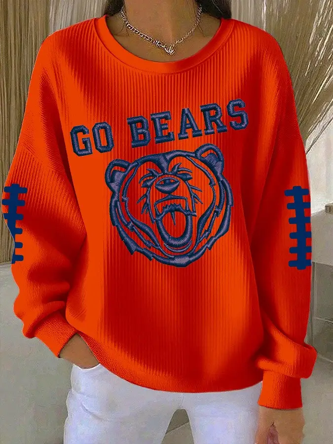 Chicago Bears Sweatshirt Go Bears Shirts Unique Gifts For Chicago Bears Fans