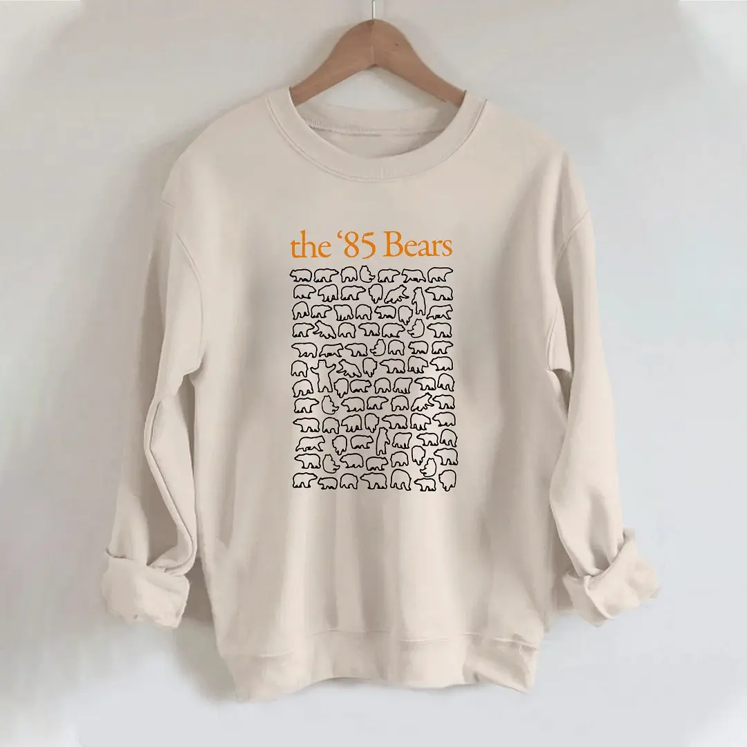 Chicago Bears Sweatshirt The 85 Bears Sweatshirt Chicago Football Merch Best Gifts For Fans