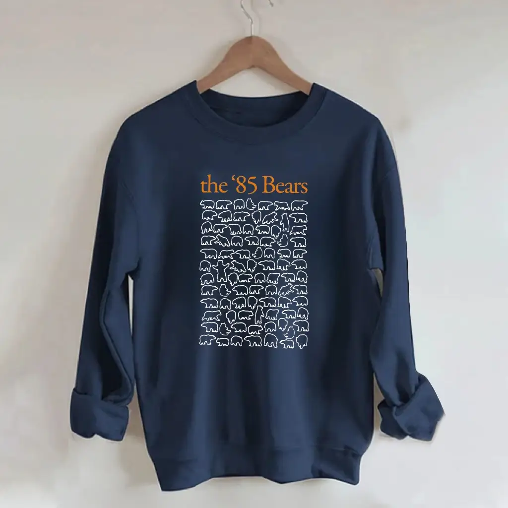 Chicago Bears Sweatshirt The 85 Bears Sweatshirt Football Gifts For Chicago Bears Fans