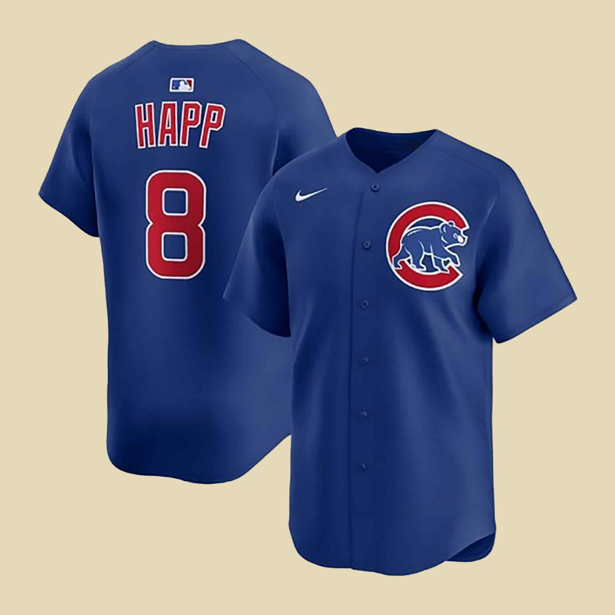 Chicago Cubs Ian Happ Baseball Jersey Baseball Game Gear Gifts For Athletic Style Lovers