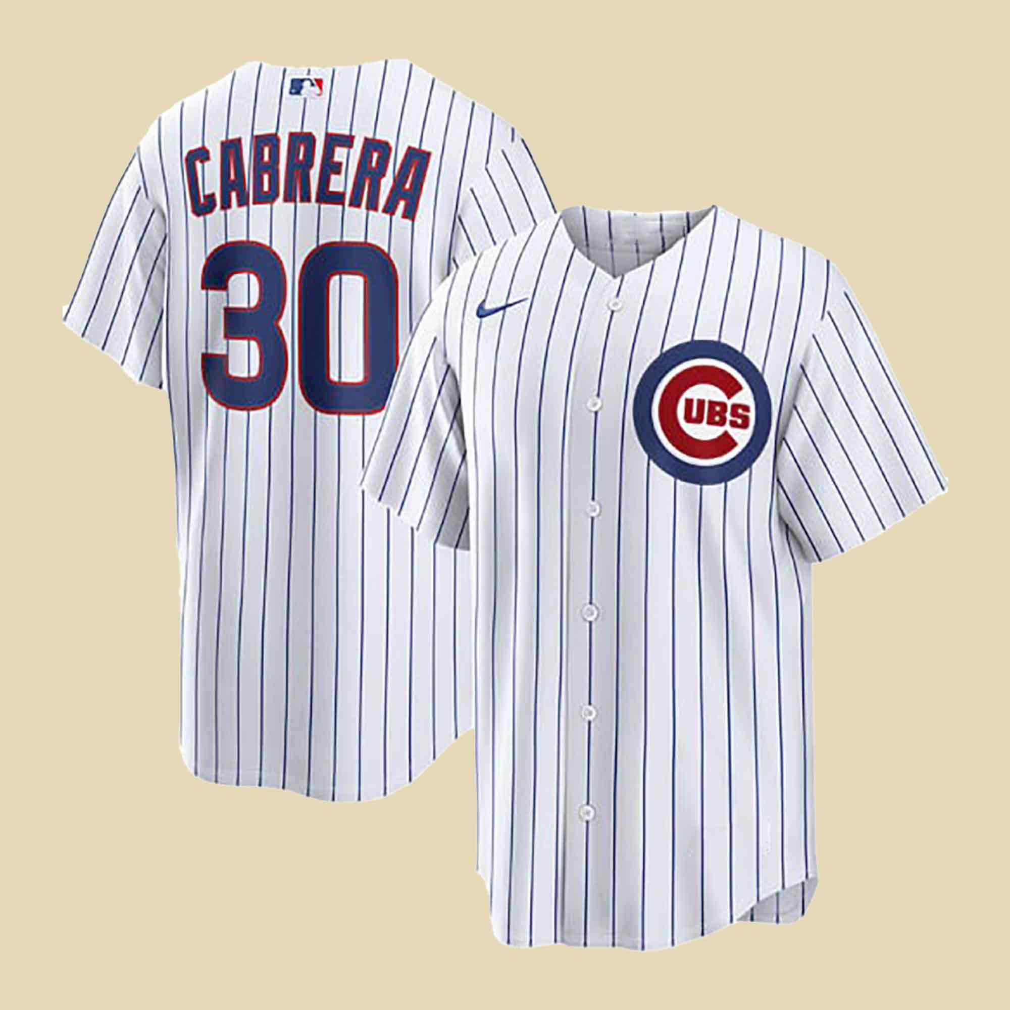 Chicago Cubs Merch Edward Cabrera Home Jersey MLB Clothing Gift For Cubs Jersey Fans