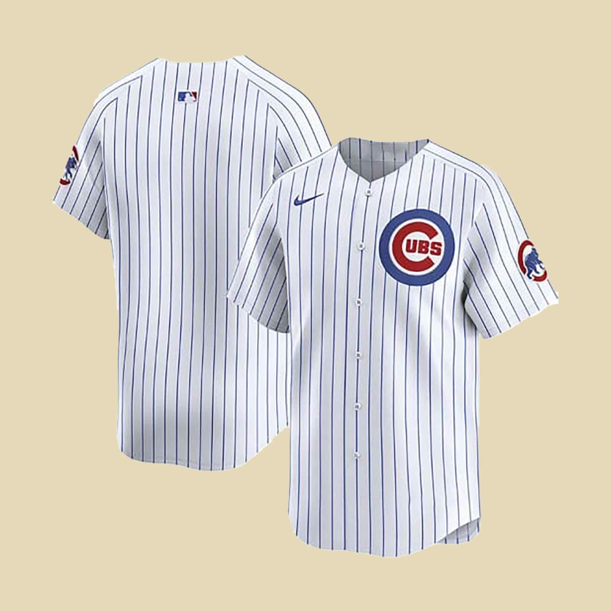 Chicago Cubs Merch Home Baseball Jersey MLB Clothing Gift For Cubs Merchandise Collectors
