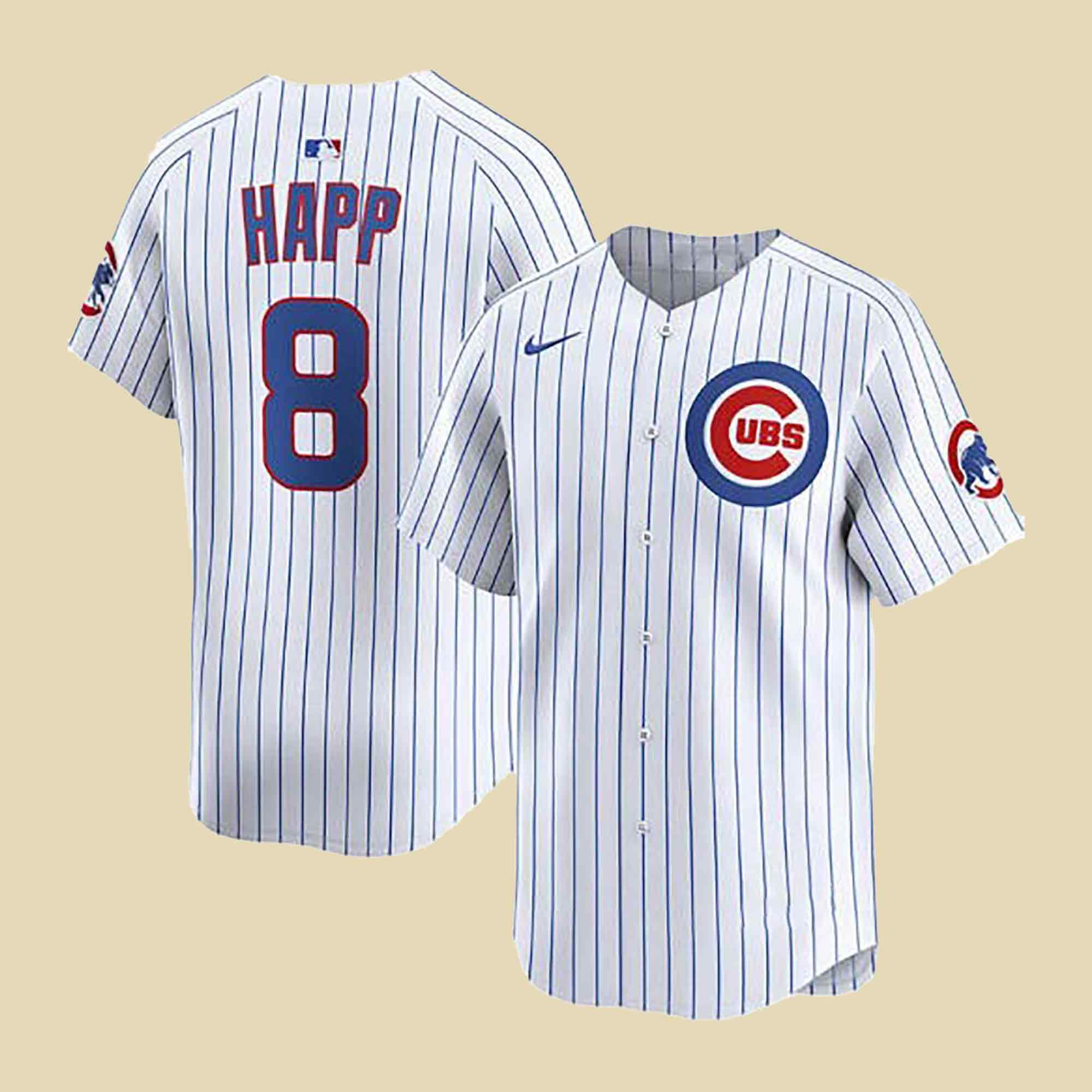 Chicago Cubs Merch Ian Happ Home Limited Baseball Jersey MLB Clothing Gift For Boyfriend Chicago Cubs Merch Ian Happ Home Limited Baseball Jersey MLB Clothing Gift For Boyfriend - Image 1