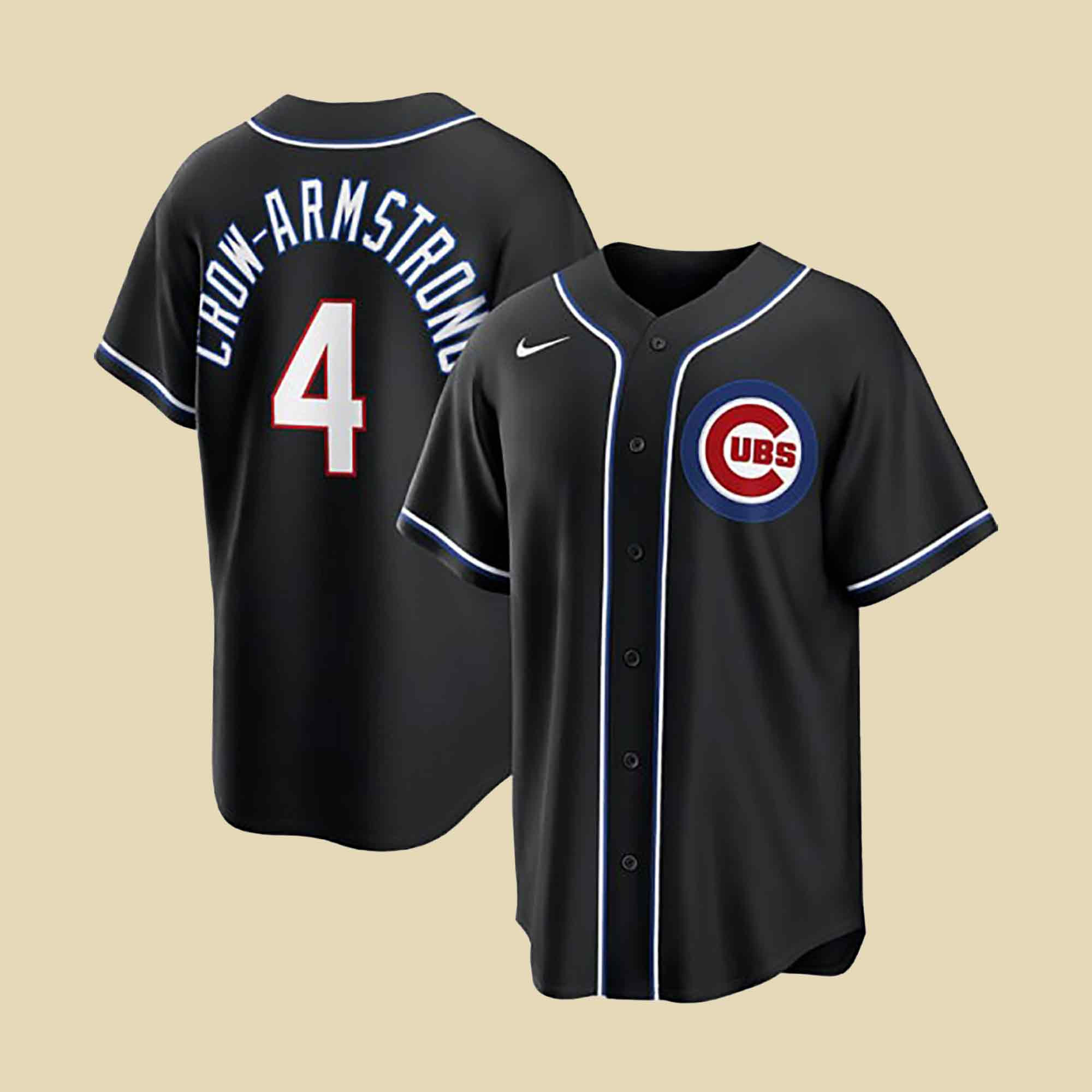 Chicago Cubs Merch Pete Crow Armstrong Chicago Cubs Jersey MLB Outfit Fathers Day Ideas
