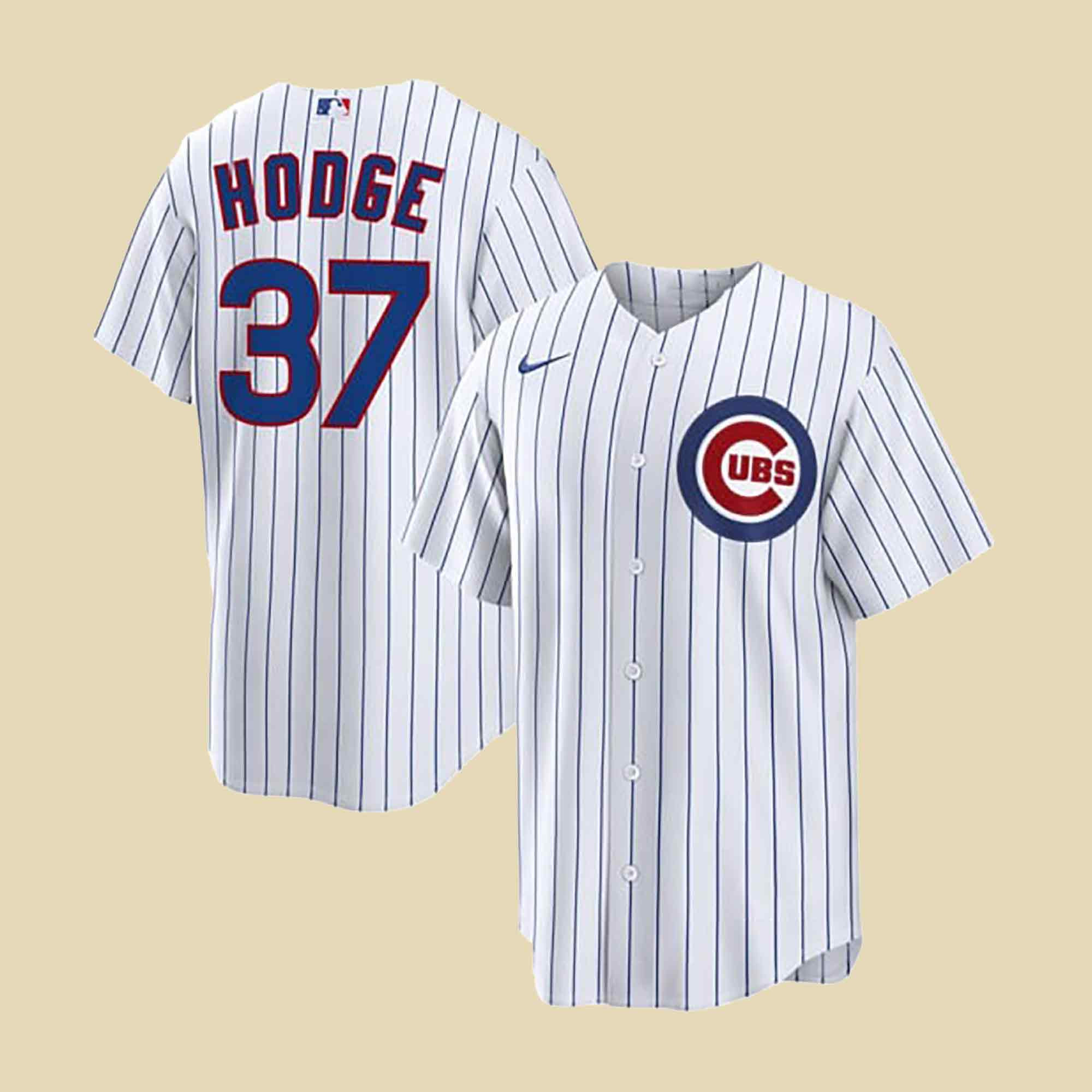 Chicago Cubs Merch Porter Hodge Home Jersey MLB Clothing Great Gift For Baseball Lovers