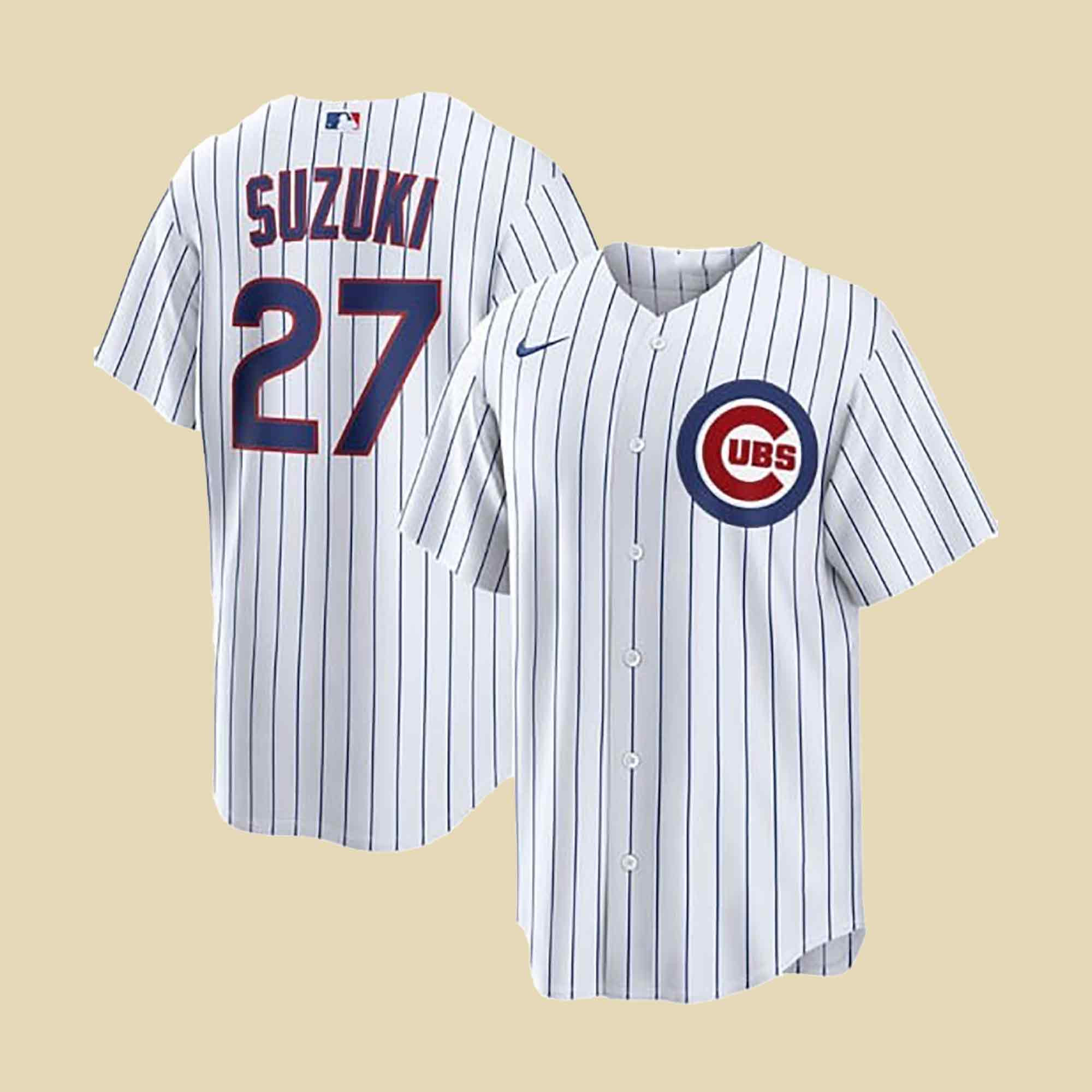 Chicago Cubs Merch Seiya Suzuki Home Jersey MLB Apparel Gift For MLB Lovers Chicago Cubs Merch Seiya Suzuki Home Jersey MLB Apparel Gift For MLB Lovers - Image 1