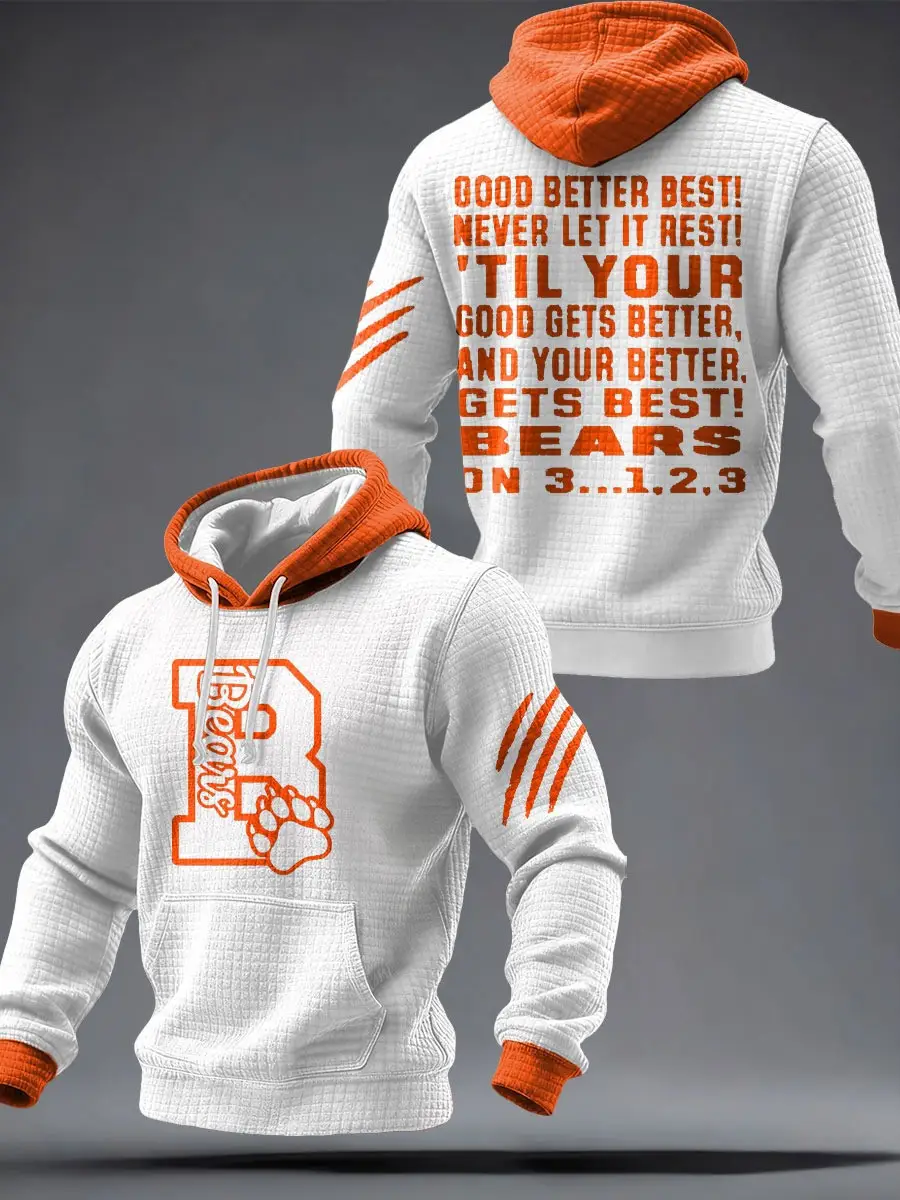 Chicago Football Merch Hoodie Best Game Day Items Gift For Chicago Football Fans
