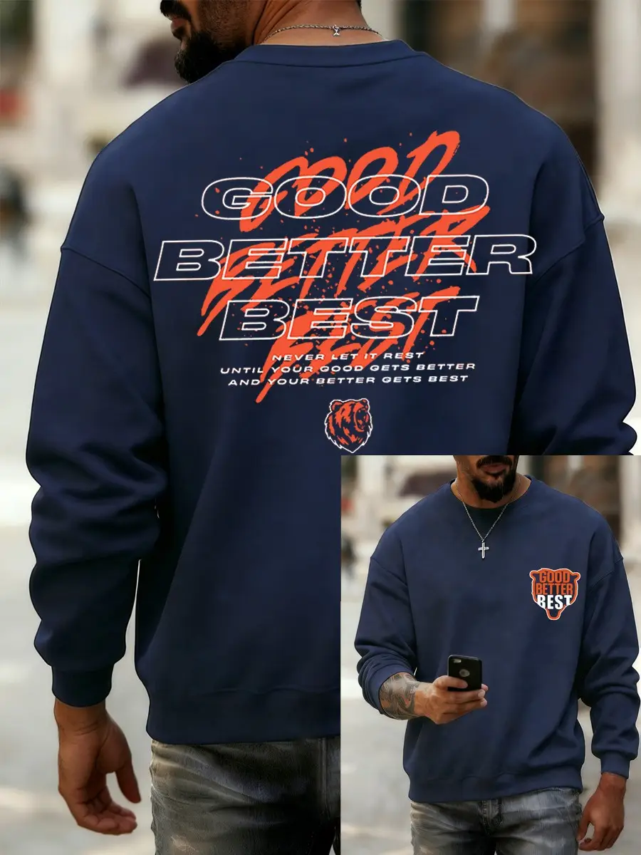 Chicago Football Merch Sweatshirt 2026 Men Best Clothing Gift Ideas For Football Game Day