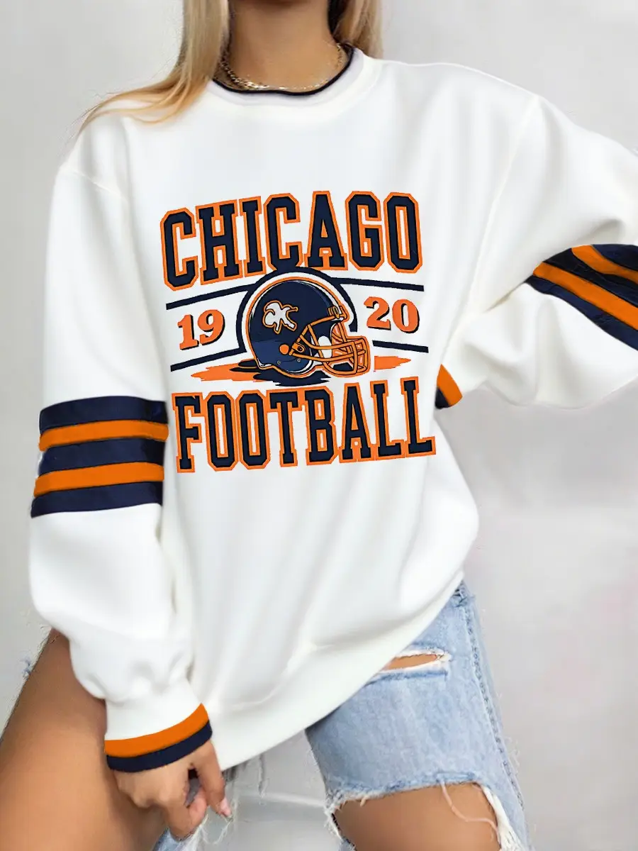 Chicago Football Merch Sweatshirt Chicago 1920 Football Merch For Football Fans