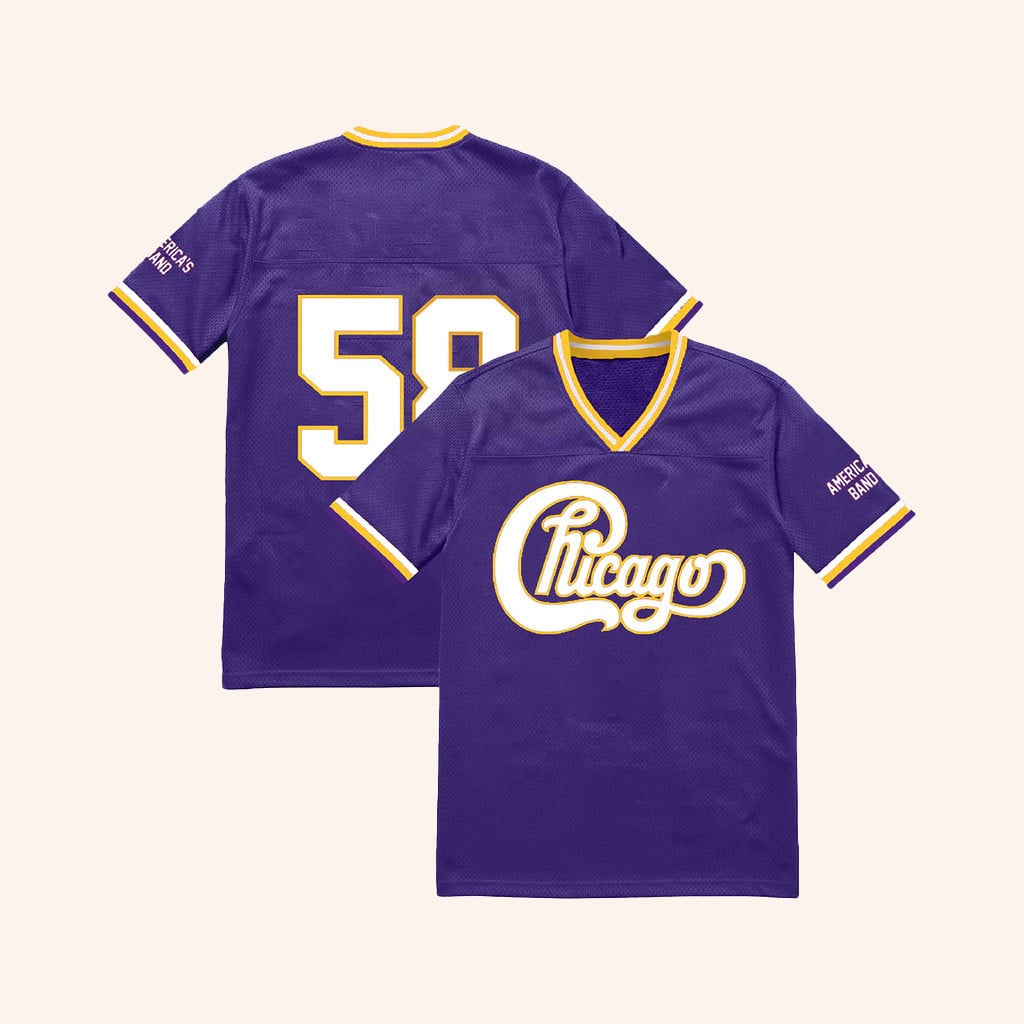 Chicago Merch Chicago America's Band 58 Jersey Christmas Ideas For Husband -WearandDecor