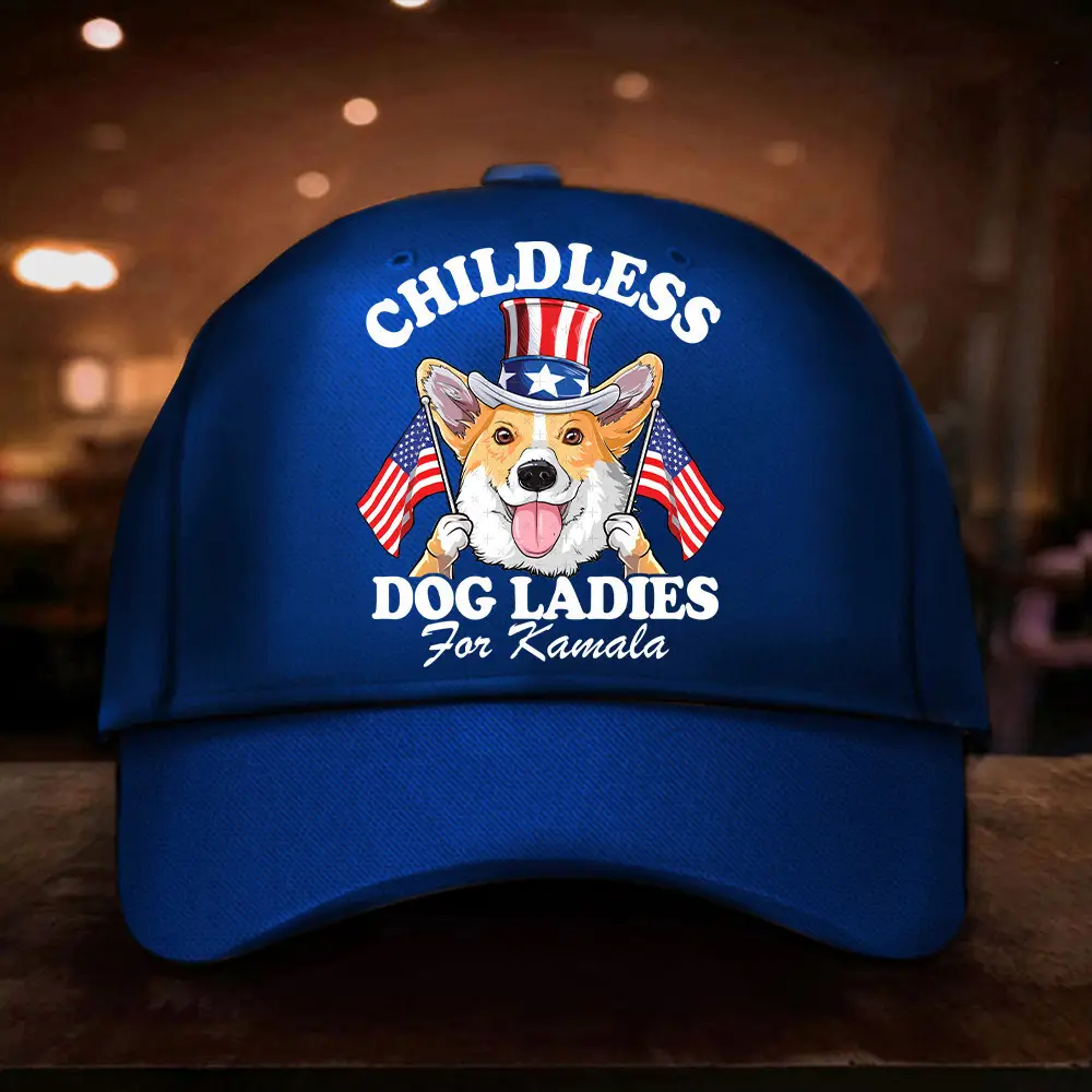Childless Corgi Dog Ladies For Kamala Hat Kamala Harris Hat Gifts For Dog Lovers