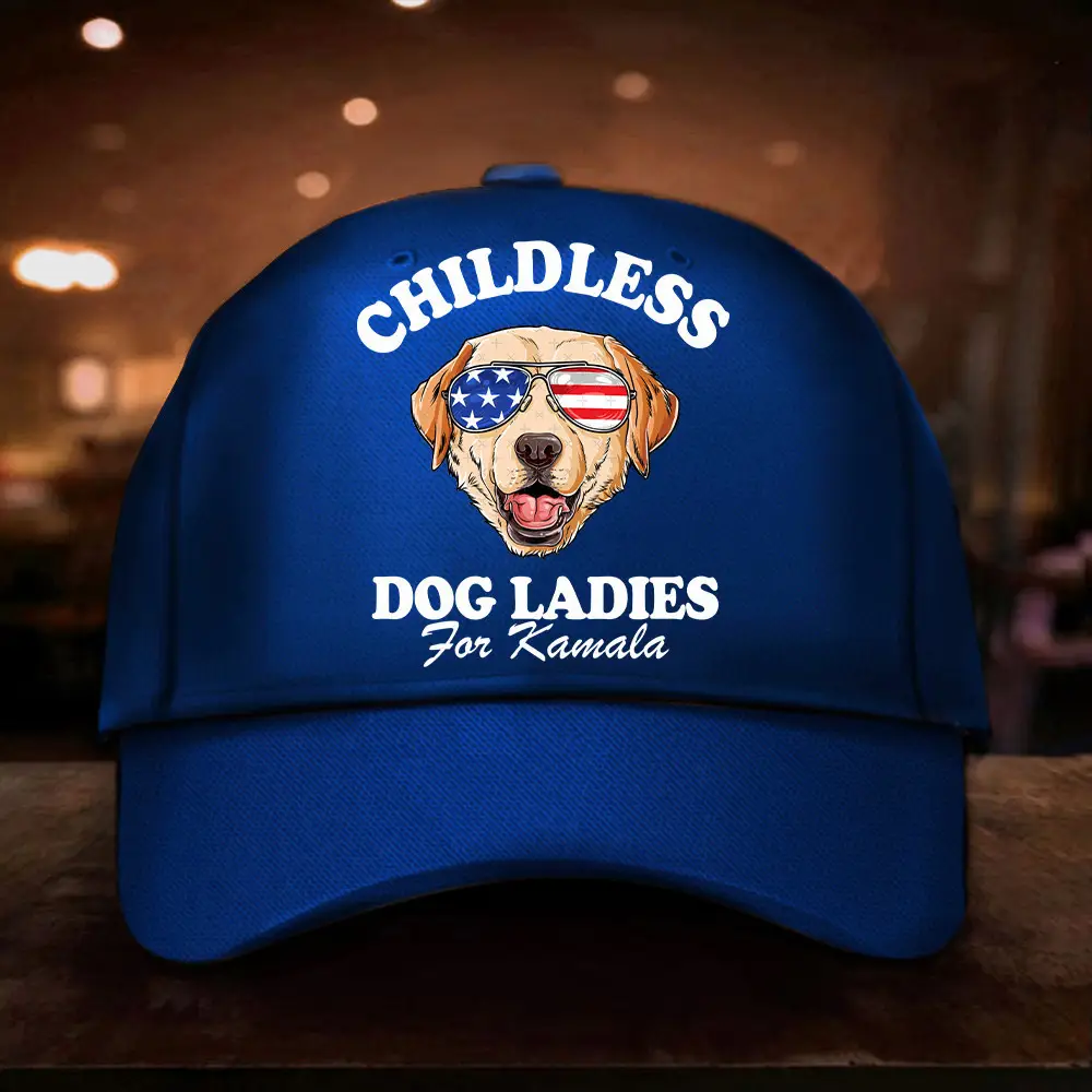 Childless Labrador Dog Ladies For Kamala Hat Support For Kamala Hat Gifts For Him Her
