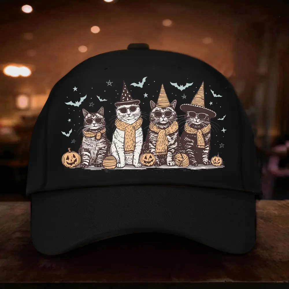Chilless Cat Ladies Halloween Hat The Cats Team Kamala Walz Halloween 2024 Hat Gifts For Him Her