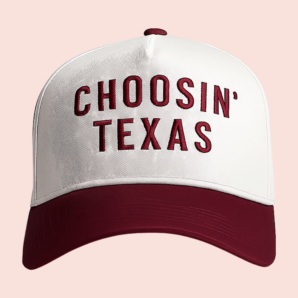 Choosin' Texas And Maroon Ella Langley Trucker Hat Music Concert Merch Ella Langley Fan Gift Choosin' Texas And Maroon Ella Langley Trucker Hat Music Concert Merch Ella Langley Fan Gift - Image 1