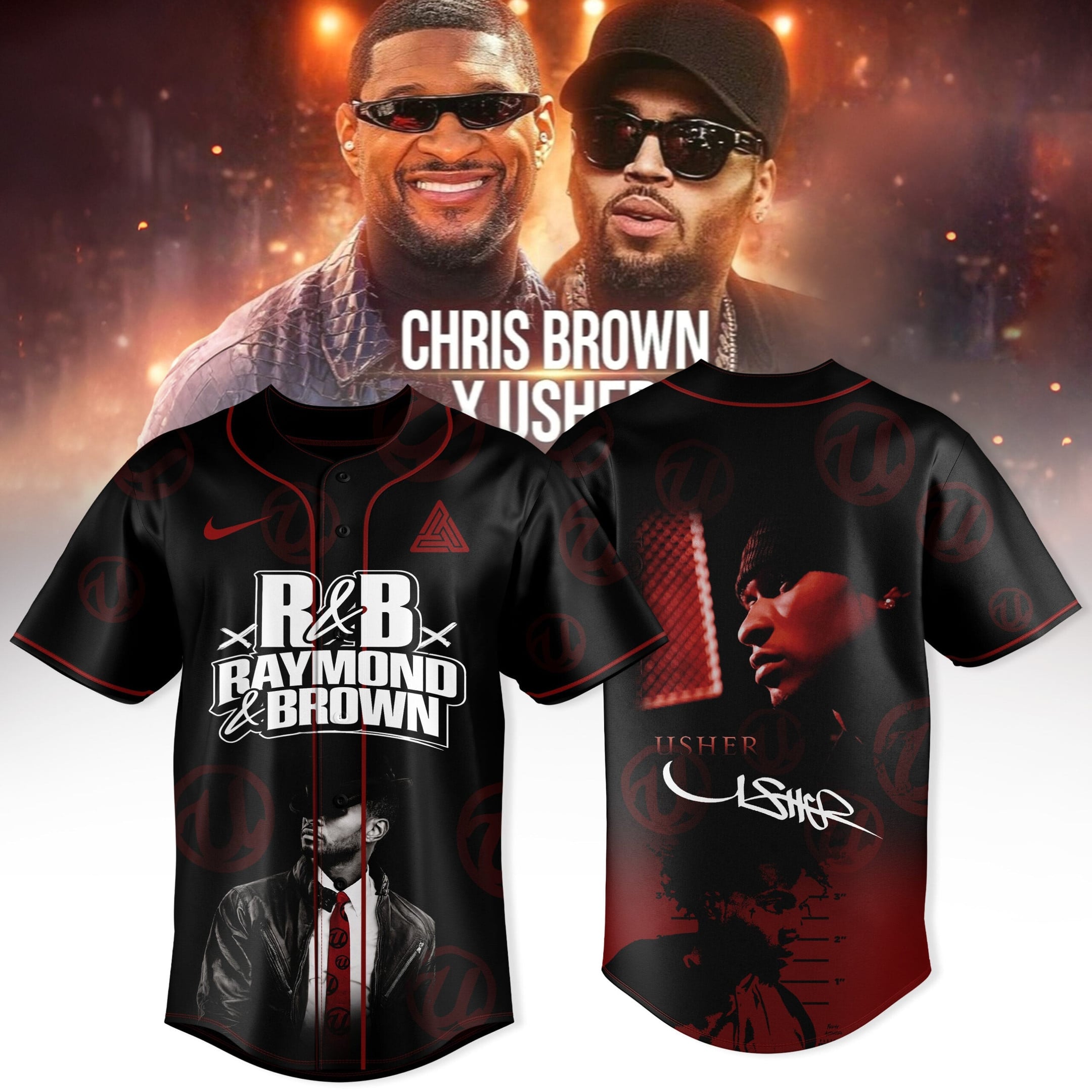 Chris Brown R And B Concert 2026 Jersey Chris Brown Merch Gift For Mom