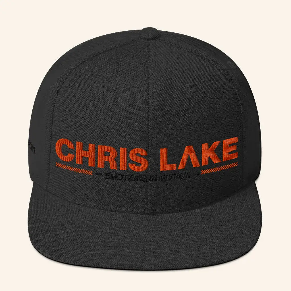 Chris Lake Merch Chemistry Chris Lake Flat Bill Snapback Hat Embroidered Gifts For Him -WearandDecor