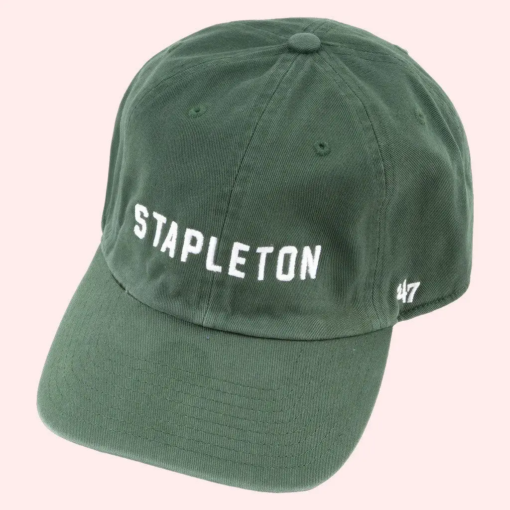 Chris Stapleton Merch Embroidered Green 47 Hat Best Gifts For Dad -WearandDecor