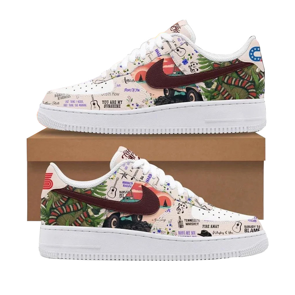 Chris Stapleton Music Air Force 1 Shoes Sneakers
