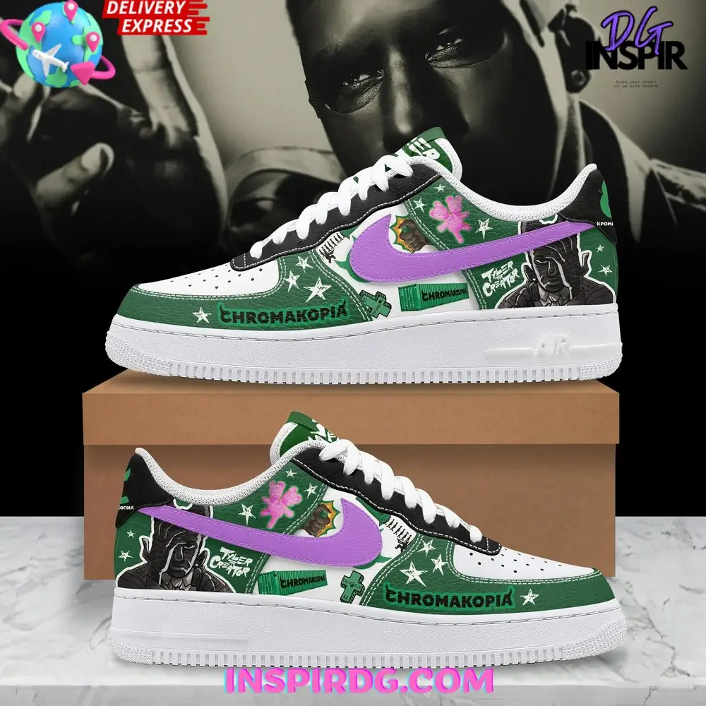Chromakopia x Tyler The Creator Limited Edition Air Force 1
